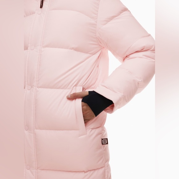 ARITZIA • The Super Puff Mid - cliMATTE RARE CHALK PINK XXS (2XS) TNA PARKA COAT - Picture 3 of 16